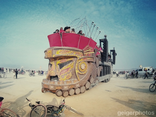 Maya Artcar Burning Man